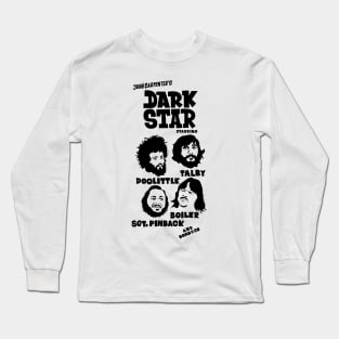 Dark Star Retro Tribute T-Shirt: Journey to the Depths of Cult Cinema Long Sleeve T-Shirt